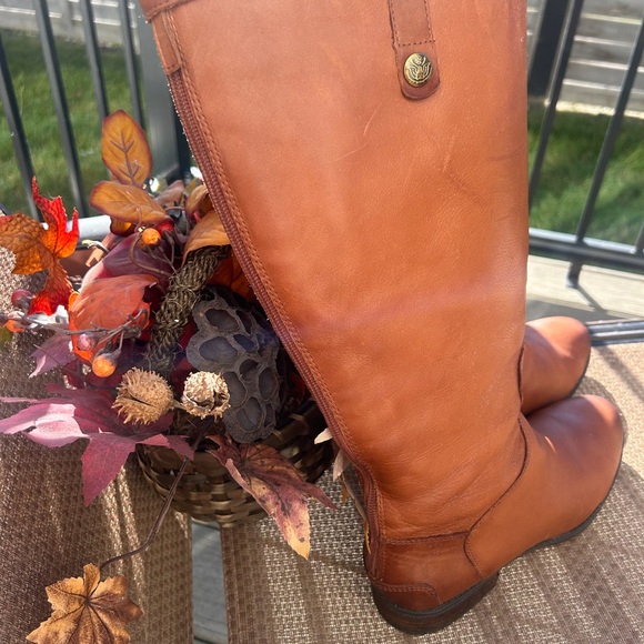 Wide calf Brown Sam Edelman boots size 8.5 - Picture 4 of 7